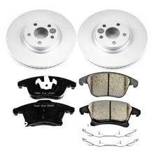 Load image into Gallery viewer, Power Stop 17-19 Lincoln MKZ Front Z17 Evolution Geomet Coated Brake Kit