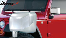 Load image into Gallery viewer, 2007-2018 Jeep Wrangler Chrome Side Mirror Cover Cap Trim Replacement