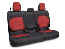 Load image into Gallery viewer, PRP 2020+ Jeep Gladiator JT Rear Bench Cover with Cloth Interior - Black/Red