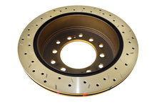 Load image into Gallery viewer, DBA Toyota Cruiser Rear Drilled &amp; Slotted 4000 Series Rotor