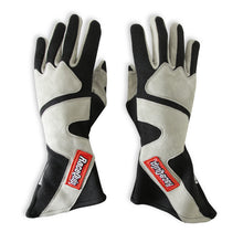 Load image into Gallery viewer, RaceQuip SFI-5 Gray/Black Small Long Angle Cut Glove