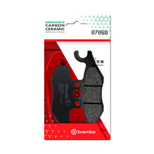 Load image into Gallery viewer, Brembo OE Piaggio X-Evo/Piaggio Mp3/Piaggio X10/Piaggio Medley Carbon Ceramic Brake Pad - Rear