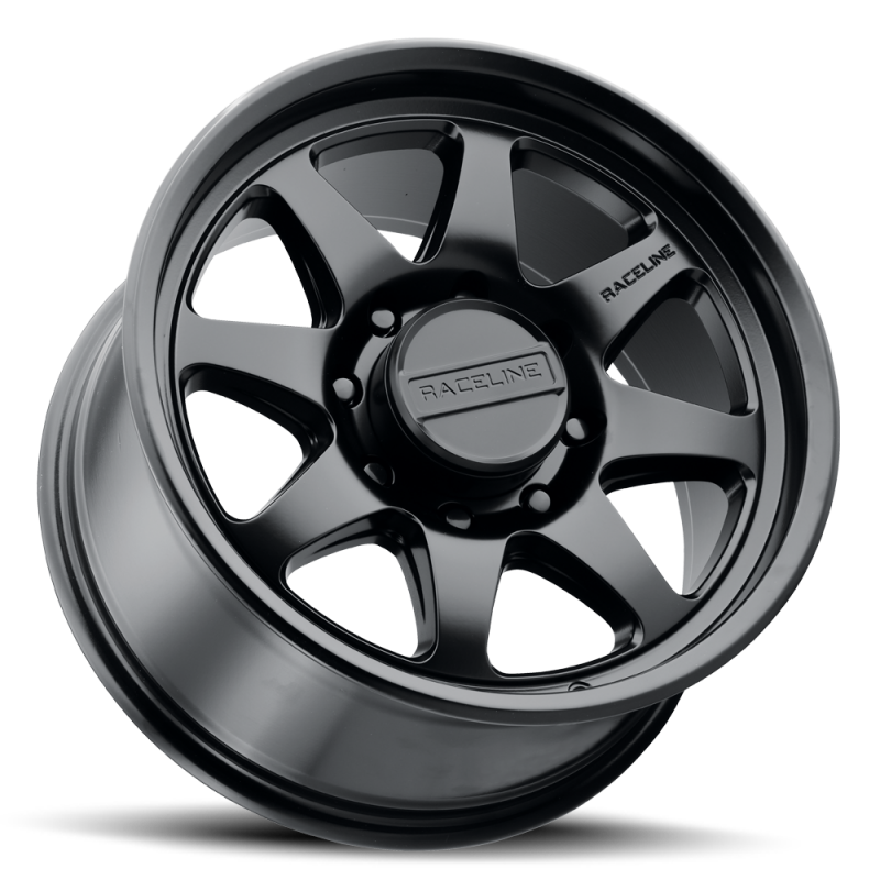 Raceline 962B Maverick 17x8.5in / 5x127 BP / 0mm Offset / 78.1mm Bore - Satin Black