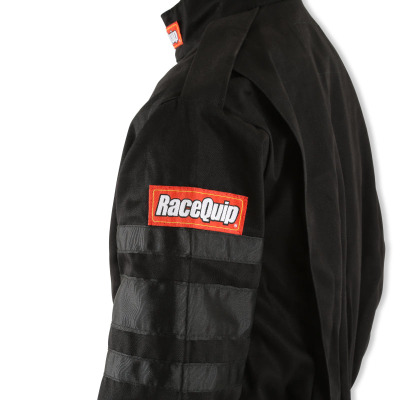 RaceQuip Black SFI-1 1-L Suit - Large