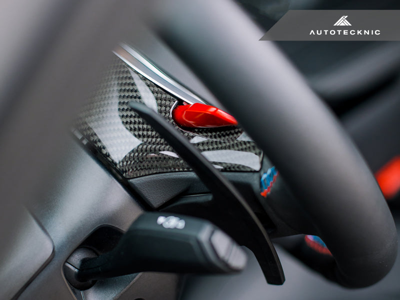 AutoTecknic Carbon Steering Wheel Top Cover - G05 X5 | G06 X6 | G07 X7