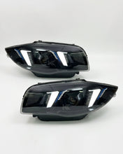 Load image into Gallery viewer, BMW 1 Series E87 Snake Eye Laser LED Headlight Assembly with Dual-Color DRL (Yellow / White) 2004 - 2011 (116i / 118i / 120i / 125i)