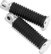 Load image into Gallery viewer, Bikers Choice Chrome Cap Rider Pegs Male Mount Style Replaces H-D 49117-77T