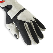 Load image into Gallery viewer, RaceQuip SFI-5 Gray/Black Small Long Angle Cut Glove