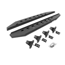 Load image into Gallery viewer, Go Rhino 18-22 Jeep Wrangler JL 2DR RB20 Slim Running Boards Kit (Incl. Brackets) - Bedliner Coating