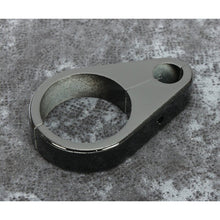 Load image into Gallery viewer, Bikers Choice Black Clutch Cable Clamp for 1 1/4 Inch Tube