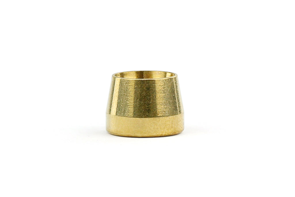 HPS Performance 699030 Replacement brass olive insert for HPS 350 Series PTFE hose end fittings.