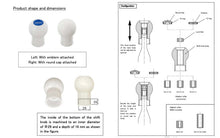 Load image into Gallery viewer, GReddy Duracon Shift Knob B-Type - White