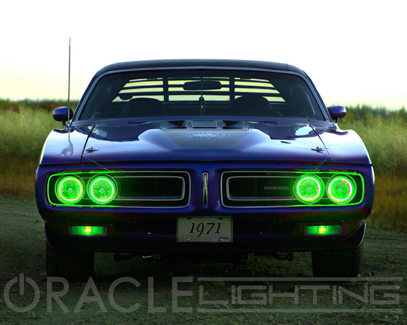 Oracle Pre-Installed Lights 5.75 IN. Sealed Beam - ColorSHIFT Halo NO RETURNS