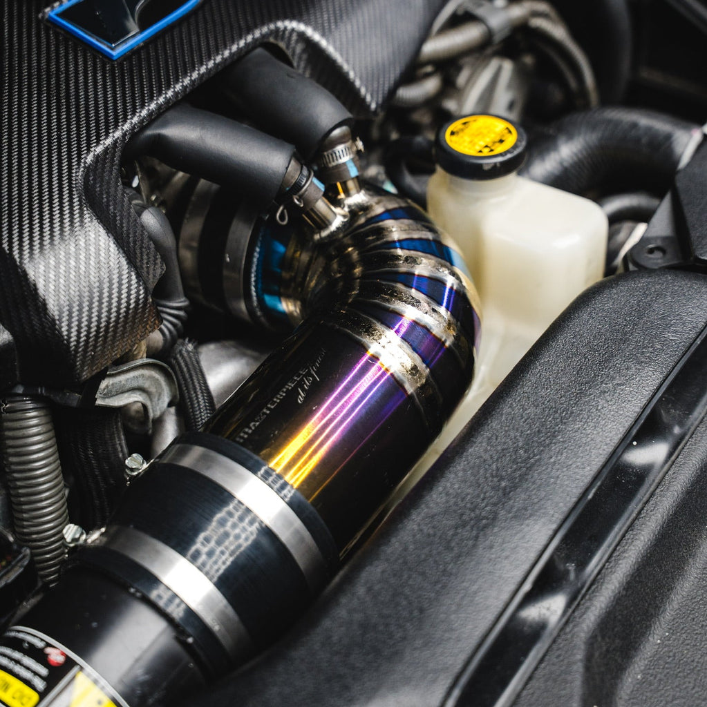 Mazterpiece 2UR V8 Titanium Intake Elbow