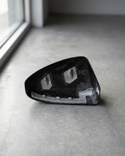 Load image into Gallery viewer, 2019–2023 Audi R8 V10 Coupe Mirror Covers – Prepreg Dry Carbon Fiber