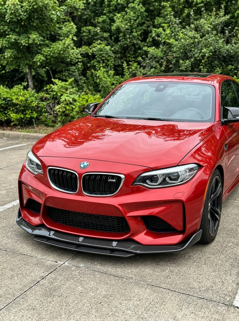 BMW 2 Series F87 M2/M2C K2 Carbon Fiber Front Lip (2016 - 2019)