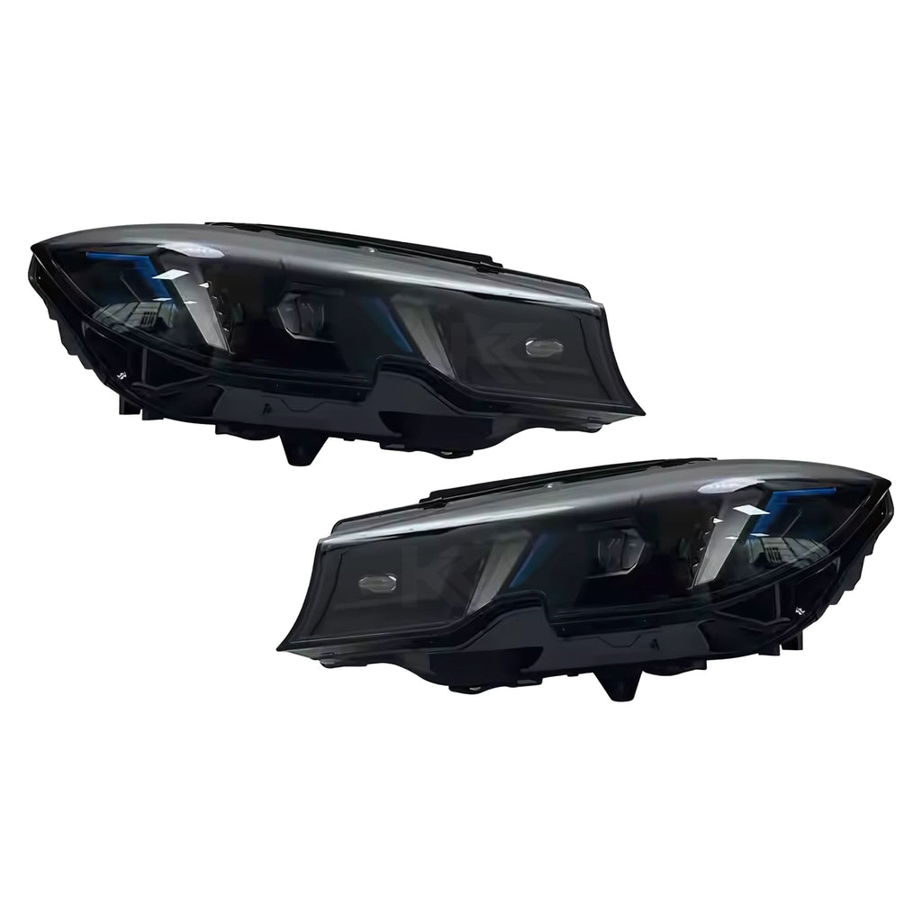2019+ BMW 3 Series G20 / G28 Snake Eye Style Sequential LED Headlights – Pre-LCI & LCI