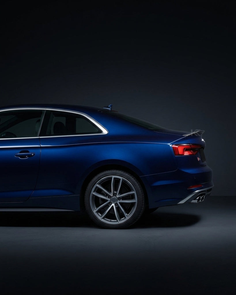 2017–2022 Audi A5 S-Line / S5 / RS5 B9 Coupe RS5-H Style Ducktail Rear Trunk Spoiler – Carbon Fiber