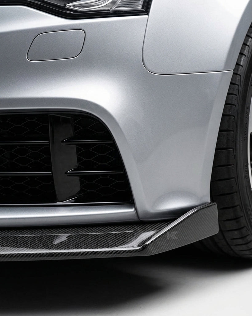 2012–2015 Audi RS5 8T Coupe / Convertible Front Bumper Lip Spoiler – Carbon Fiber
