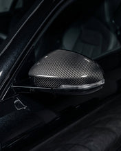 Load image into Gallery viewer, 2008–2014 Audi R8 / 2008–2012 Audi TT Side Wing Mirror Covers – Carbon Fiber