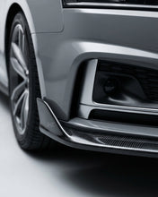 Load image into Gallery viewer, 2017–2019 Audi A5 S-Line / S5 B9 Front Bumper Diffuser Lip – Carbon Fiber