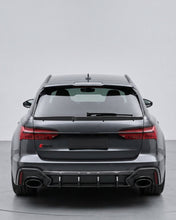 Load image into Gallery viewer, 2019–2022 Audi RS6 C8 Avant Single Deck Roof Window Middle Spoiler – Dry Carbon Fiber