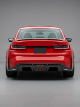 Load image into Gallery viewer, BMW 3 Series G80 M3 G82 G83 M4 Carbon Fiber Rear Diffuser with LED Lights (2019 - 2024)