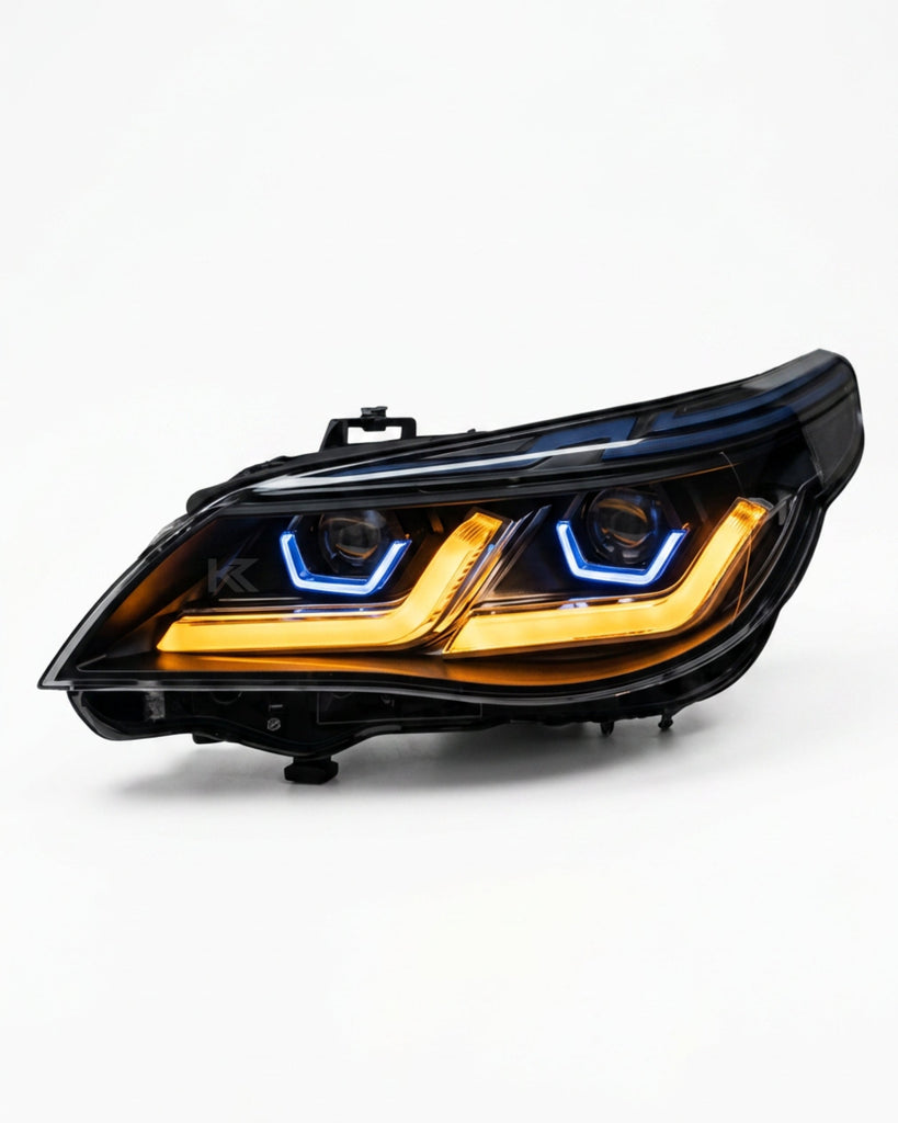 BMW 5-Series E60 E61 525i 530i 535i "Modern Style" LED Headlights (2003-2010)
