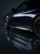 Load image into Gallery viewer, BMW 3 Series F80 M3 | 4 Series F82 M4 M Performance Style Carbon Fiber Side Skirts (2015 - 2019)