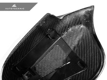 Load image into Gallery viewer, AutoTecknic Dry Carbon Fiber Mirror Cap Set - E82 1-Series LCI