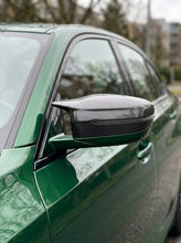 Load image into Gallery viewer, BMW 5 Series F90 M5 M Style Carbon Fiber Side Mirror Cover (2018+)