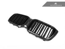 Load image into Gallery viewer, AutoTecknic Dry Carbon Fiber Dual-Slats Front Grille Set - G01 X3 LCI | G02 X4 LCI