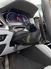 Load image into Gallery viewer, BMW 3/4 Series G80/G81/G82/G83 Carbon Fiber Steering Column Cover (2021+)