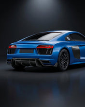Load image into Gallery viewer, 2016–2018 Audi R8 V10 &amp; V10 Plus Coupe Custom Style Rear Bumper Lip Diffuser – Dry Carbon Fiber