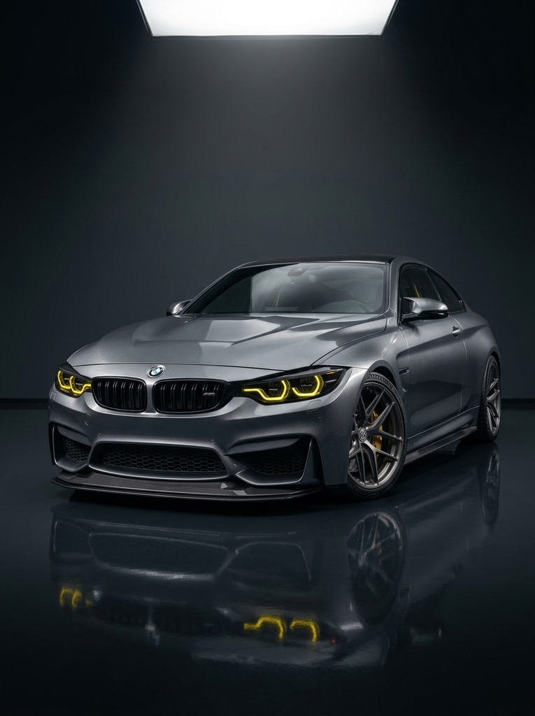 BMW 3 Series F80 M3 F82 F83 M4 GTS Style Carbon Fiber Front Lip (2015 - 2021)