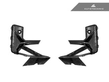 Load image into Gallery viewer, AutoTecknic Dry Carbon Front Bumper Trim Set - F97 X3M LCI | F98 X4M LCI