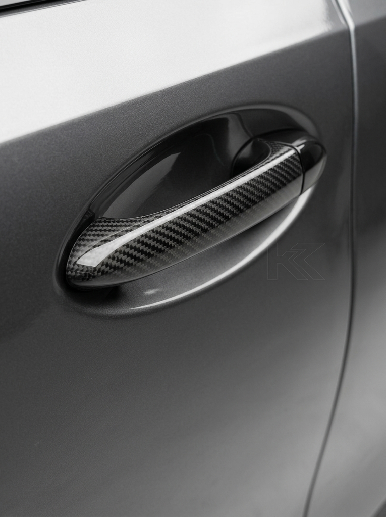 BMW 5 Series G30 F90 Carbon Fiber Door Handle Cover (2017+)