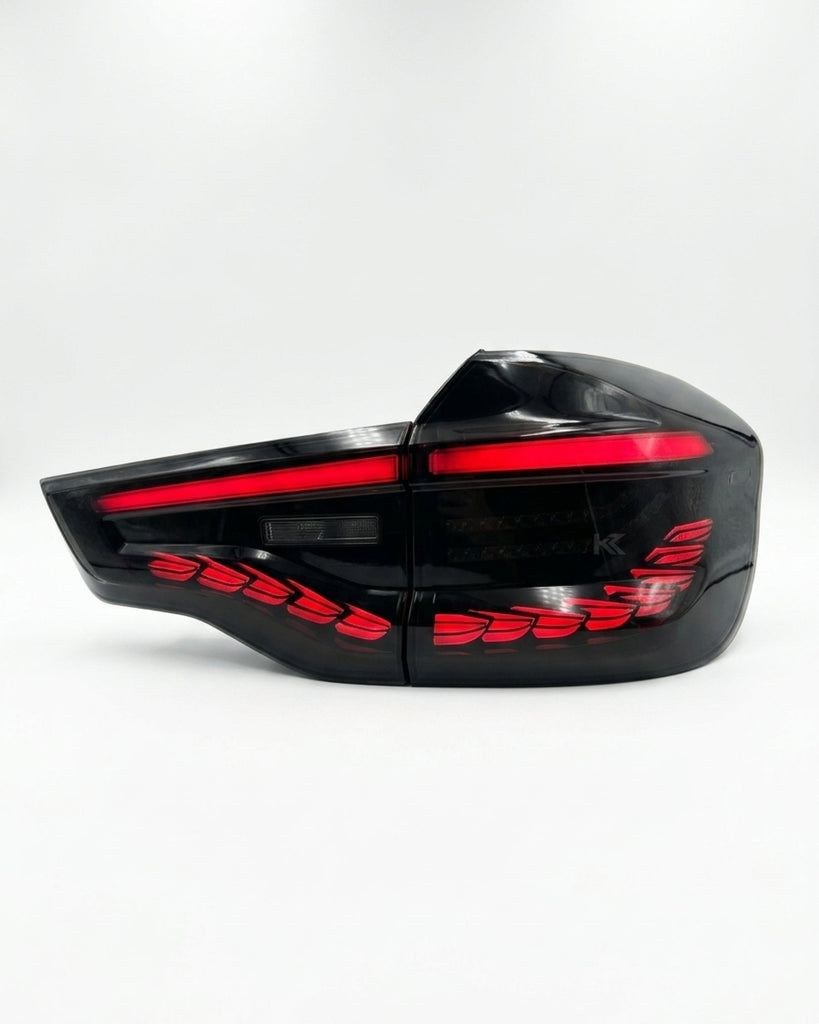 BMW X3 G01 iX3 G08 LED GTS / Dragon Scale Style Taillights (Red or Black) (2019-2022)