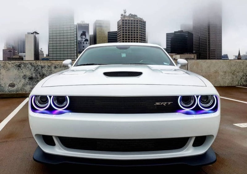 Oracle 15-21 Dodge Challenger Dynamic Surface Mount Headlight Halo Kit - - Dynamic NO RETURNS