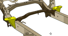 Load image into Gallery viewer, RustBuster 09-18 Ram 1500 Cab Mount - Left