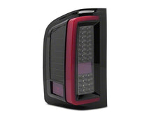 Load image into Gallery viewer, Raxiom 07-13 Chevrolet Silverado 1500 G2 LED Tail Lights- Black Housing- Smoked Lens