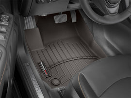 WeatherTech 2008 Buick Enclave Front FloorLiners - Cocoa (Fits Vehicles w/ Post Retention)