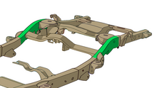 Load image into Gallery viewer, Rust Buster Avalanche/Suburban/Yukon Over Axle Frame Repair Kit - Left