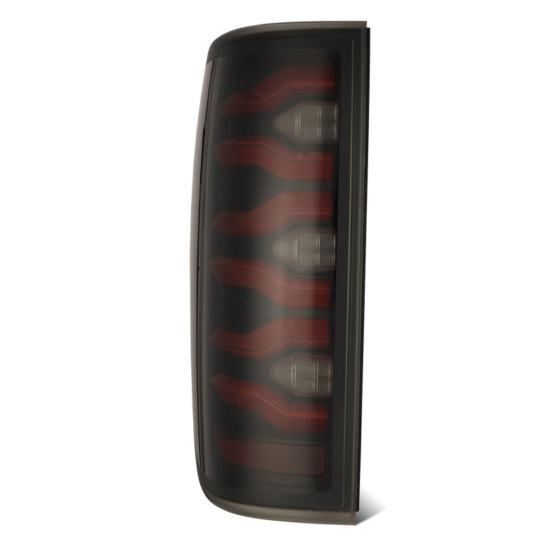 AlphaRex 09-14 Ford F150 LUXX LED Tailights - Black/Red Housing