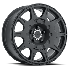 Load image into Gallery viewer, Method MR502 RALLY 16x7 +30mm Offset 5x112 66.7mm CB Matte Black Wheel