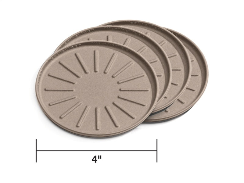 WeatherTech Round Coaster Set - Terracotta