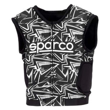 Load image into Gallery viewer, Sparco Vest SJ Pro K-3 SML - BLK/WHT