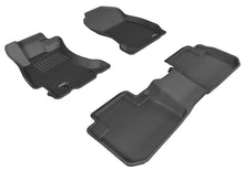 Load image into Gallery viewer, 3D MAXpider 2014-2018 Subaru Forester Kagu 1st &amp; 2nd Row Floormats - Black