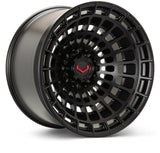 Vossen LCX-04 24x14 - 6x135 - ET15 - Deep - 87.1 - Satin Black Wheel