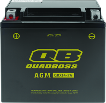 Load image into Gallery viewer, QuadBoss 89-90 Honda FL400R Pilot Maintenance-Free AGM Battery